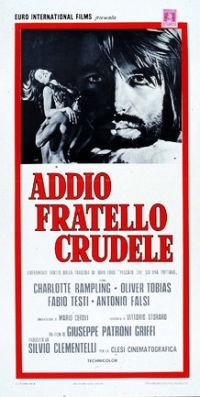 locandina del film ADDIO FRATELLO CRUDELE