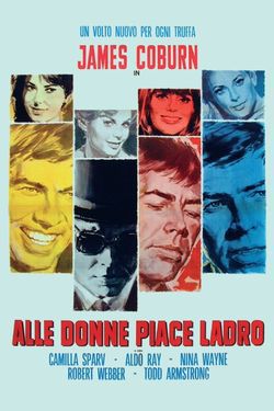 locandina del film ALLE DONNE PIACE LADRO