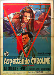 locandina del film ASPETTANDO CAROLINE (AMORE IN TRE)