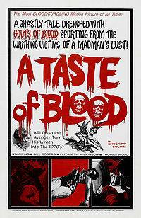 locandina del film A TASTE OF BLOOD