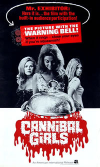 locandina del film CANNIBAL GIRLS