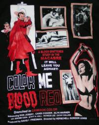 locandina del film COLOR ME BLOOD RED