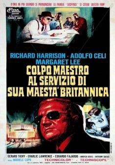 locandina del film COLPO MAESTRO AL SERVIZIO DI SUA MAESTA' BRITANNICA