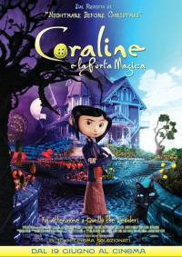 locandina del film CORALINE E LA PORTA MAGICA