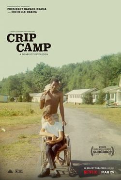 locandina del film CRIP CAMP: DISABILITA' RIVOLUZIONARIE