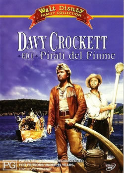 locandina del film DAVY CROCKETT E I PIRATI DEL FIUME