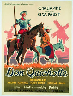 locandina del film DON CHISCIOTTE (1933)