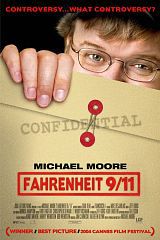 locandina del film FAHRENHEIT 9/11