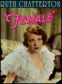 locandina del film FEMALE (1933)