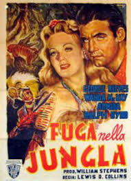 locandina del film FUGA NELLA GIUNGLA (1948)