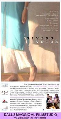 locandina del film GIVING VOICE - LA VOCE NATURALE