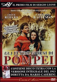 locandina del film GLI ULTIMI GIORNI DI POMPEI (1959)
