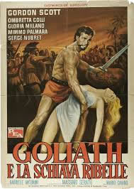 locandina del film GOLIATH E LA SCHIAVA RIBELLE
