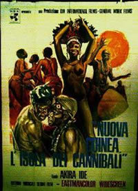 locandina del film NUOVA GUINEA: L'ISOLA DEI CANNIBALI