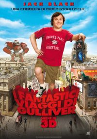 locandina del film I FANTASTICI VIAGGI DI GULLIVER IN 3D