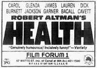 locandina del film HEALTH