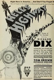 locandina del film HELL'S HIGHWAY (1932)