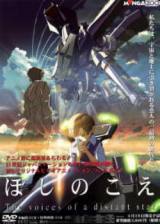 locandina del film HOSHI NO KOE - THE VOICES OF A DISTANT STARS