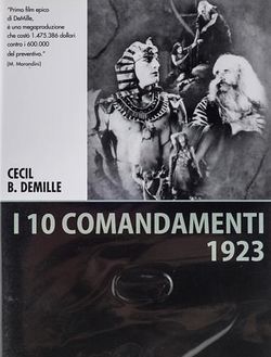 locandina del film I DIECI COMANDAMENTI (1923)