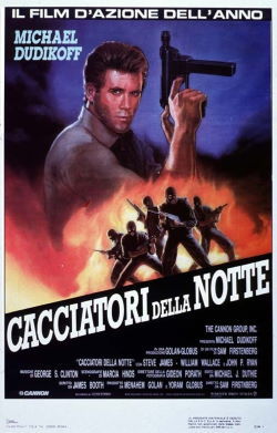 locandina del film I CACCIATORI DELLA NOTTE (1986)