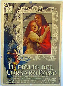 locandina del film IL FIGLIO DEL CORSARO ROSSO