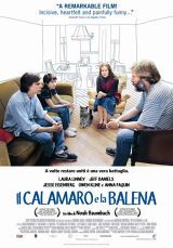 locandina del film IL CALAMARO E LA BALENA