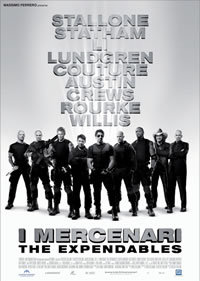 locandina del film I MERCENARI - THE EXPENDABLES