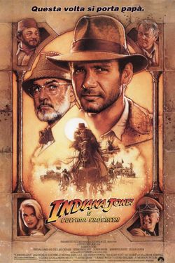 locandina del film INDIANA JONES E L'ULTIMA CROCIATA