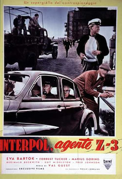 locandina del film INTERPOL AGENTE Z-3