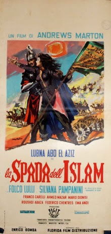 locandina del film LA SPADA DELL'ISLAM
