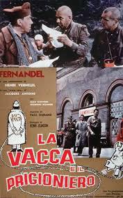 locandina del film LA VACCA E IL PRIGIONIERO