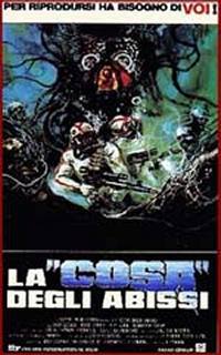 locandina del film LA COSA DEGLI ABISSI