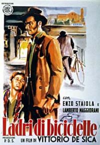 locandina del film LADRI DI BICICLETTE