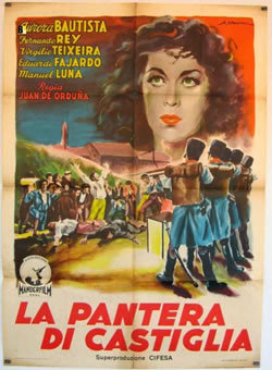 locandina del film LA PANTERA DI CASTIGLIA