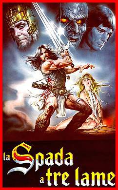 locandina del film LA SPADA A TRE LAME
