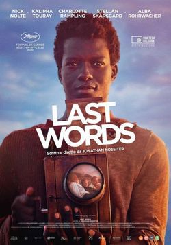 locandina del film LAST WORDS (2020)