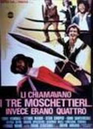 locandina del film LI CHIAMAVANO I TRE MOSCHETTIERI INVECE ERANO QUATTRO