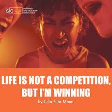 locandina del film LIFE IS NOT A COMPETITION, BUT I'M WINNING