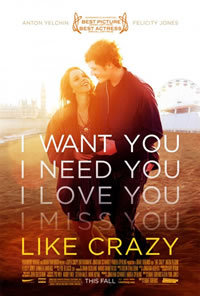 locandina del film LIKE CRAZY