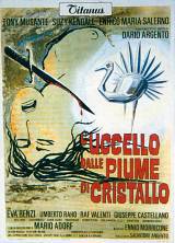 locandina del film L'UCCELLO DALLE PIUME DI CRISTALLO