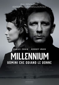 locandina del film MILLENNIUM - UOMINI CHE ODIANO LE DONNE