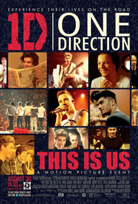 locandina del film ONE DIRECTION: THIS IS US
