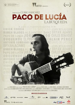 locandina del film PACO DE LUCIA: LA BUSQUEDA