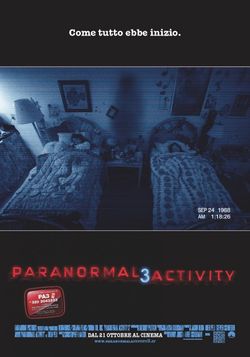 locandina del film PARANORMAL ACTIVITY 3