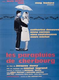 locandina del film LES PARAPLUIES DE CHERBOURG
