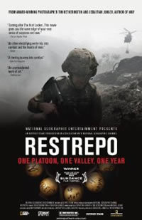 locandina del film RESTREPO - INFERNO IN AFGHANISTAN