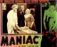 locandina del film MANIAC (1934)