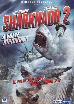 locandina del film SHARKNADO 2: THE SECOND ONE