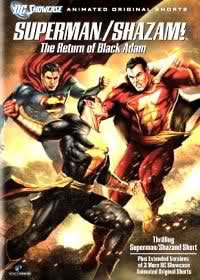 locandina del film SUPERMAN - SHAZAM!: THE RETURN OF BLACK ADAM