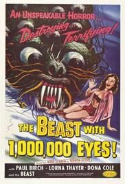 locandina del film THE BEAST WITH A MILLION EYES